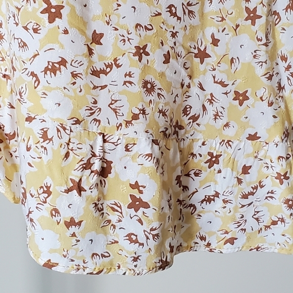 Abercrombie & Fitch Yellow Mini Dress - Picture 12 of 13